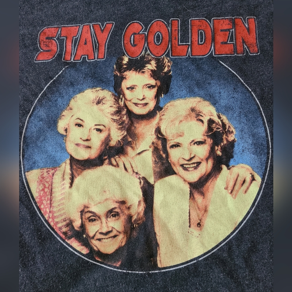 THE GOLDEN GIRLS | ABC STUDIOS | STAY GOLDEN | T-SHIRT | SIZE XL - Picture 3 of 9